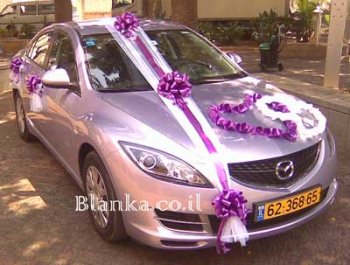 wedding car silver color